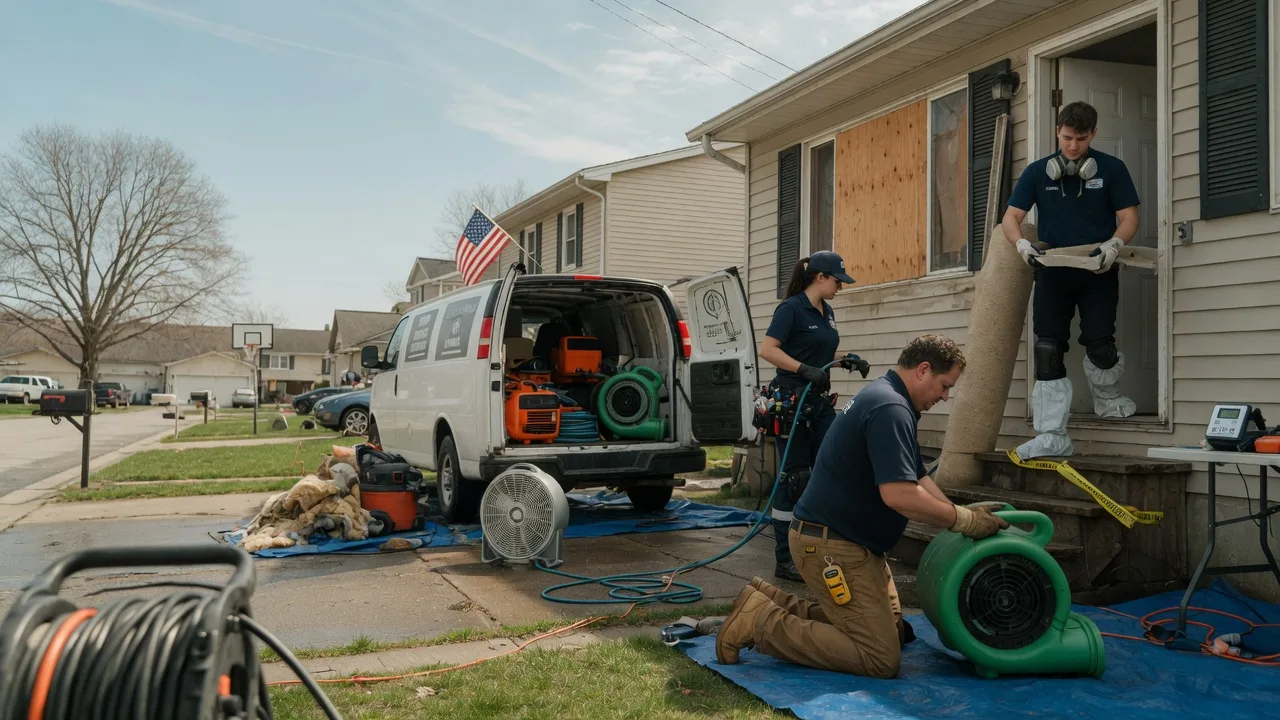 Water Damage Restoration in Brighton, IA near me